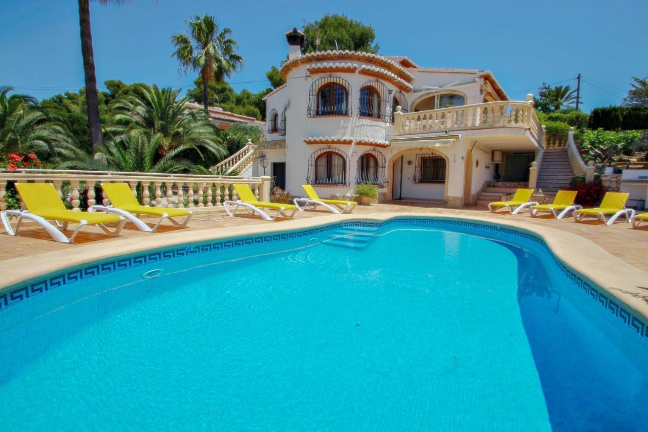 Rondel - Sea View Villa With Private Pool In Costa Blanca Морайра Экстерьер фото