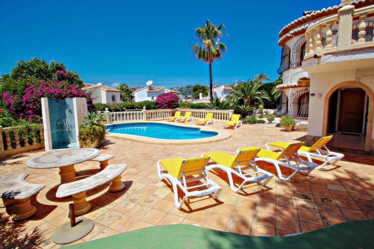 Rondel - Sea View Villa With Private Pool In Costa Blanca Морайра Экстерьер фото