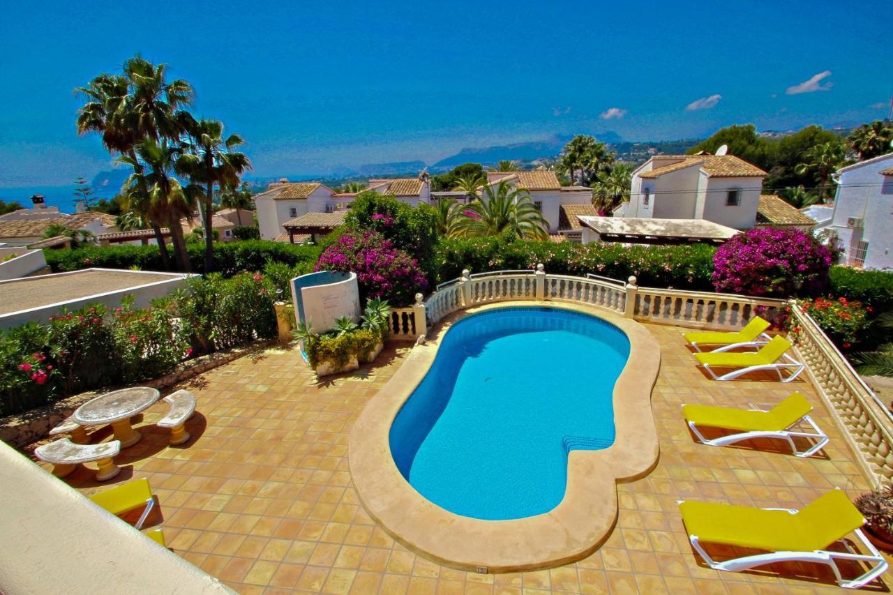 Rondel - Sea View Villa With Private Pool In Costa Blanca Морайра Экстерьер фото