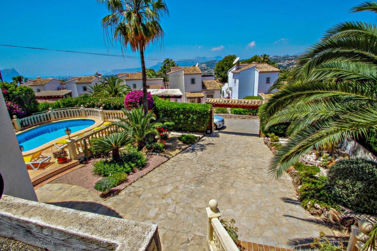 Rondel - Sea View Villa With Private Pool In Costa Blanca Морайра Экстерьер фото