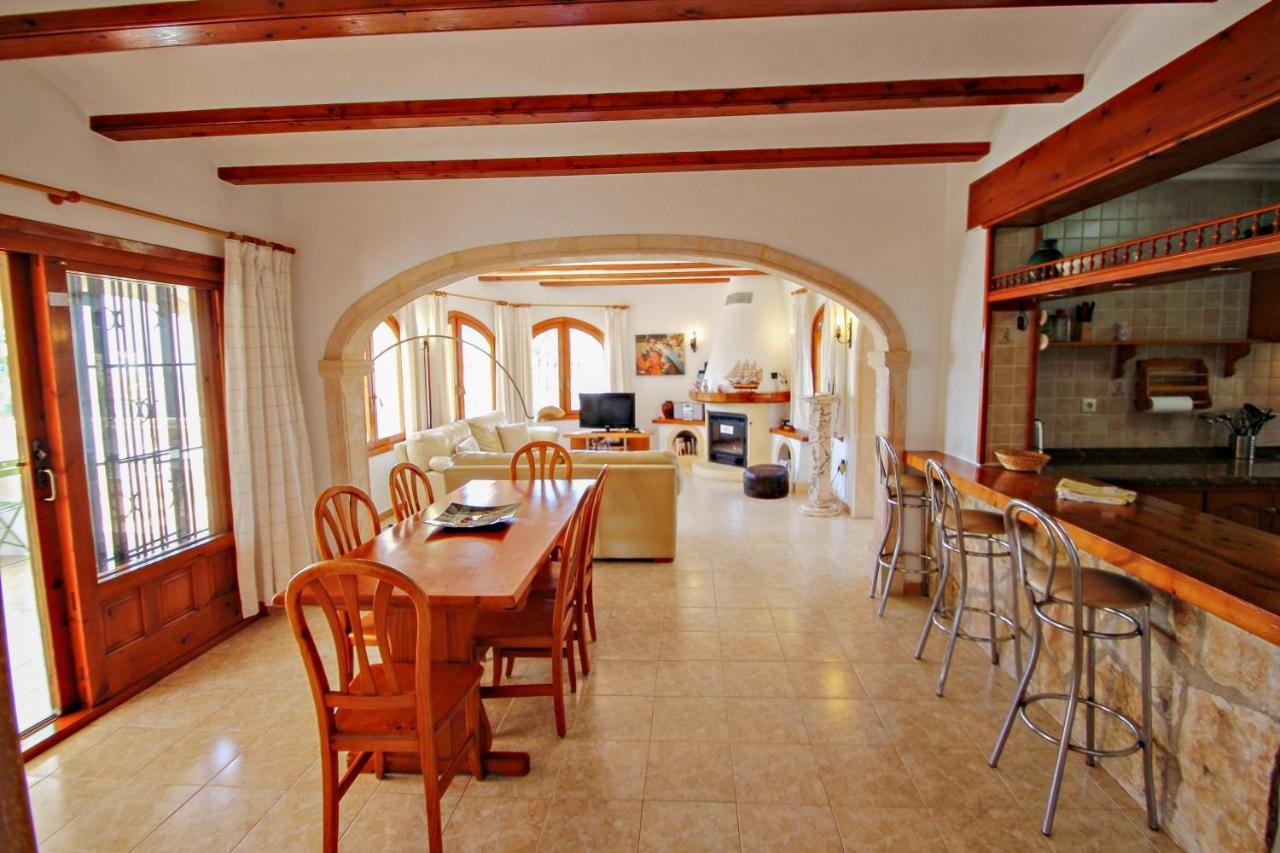 Rondel - Sea View Villa With Private Pool In Costa Blanca Морайра Экстерьер фото