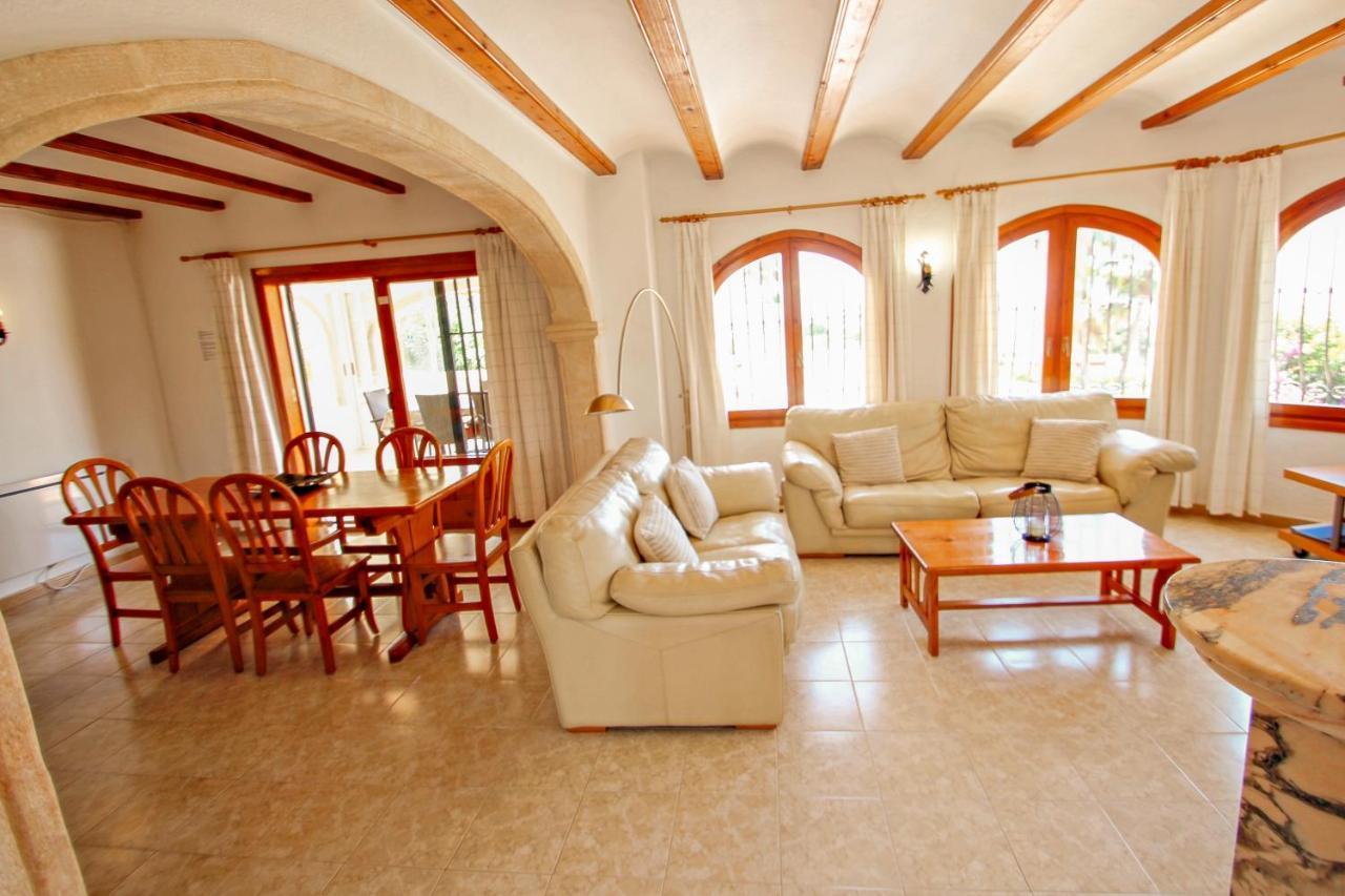Rondel - Sea View Villa With Private Pool In Costa Blanca Морайра Экстерьер фото